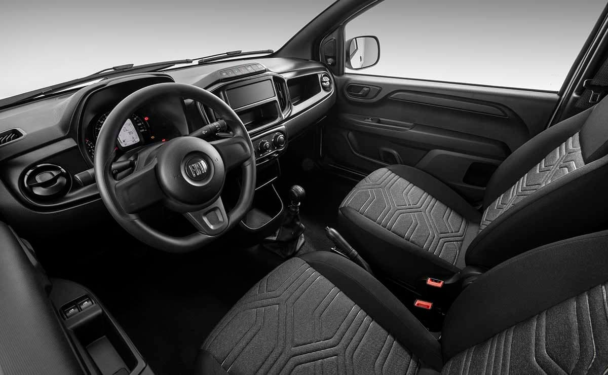 Fiat Fiorino Endurance interior - Aire acondicionado