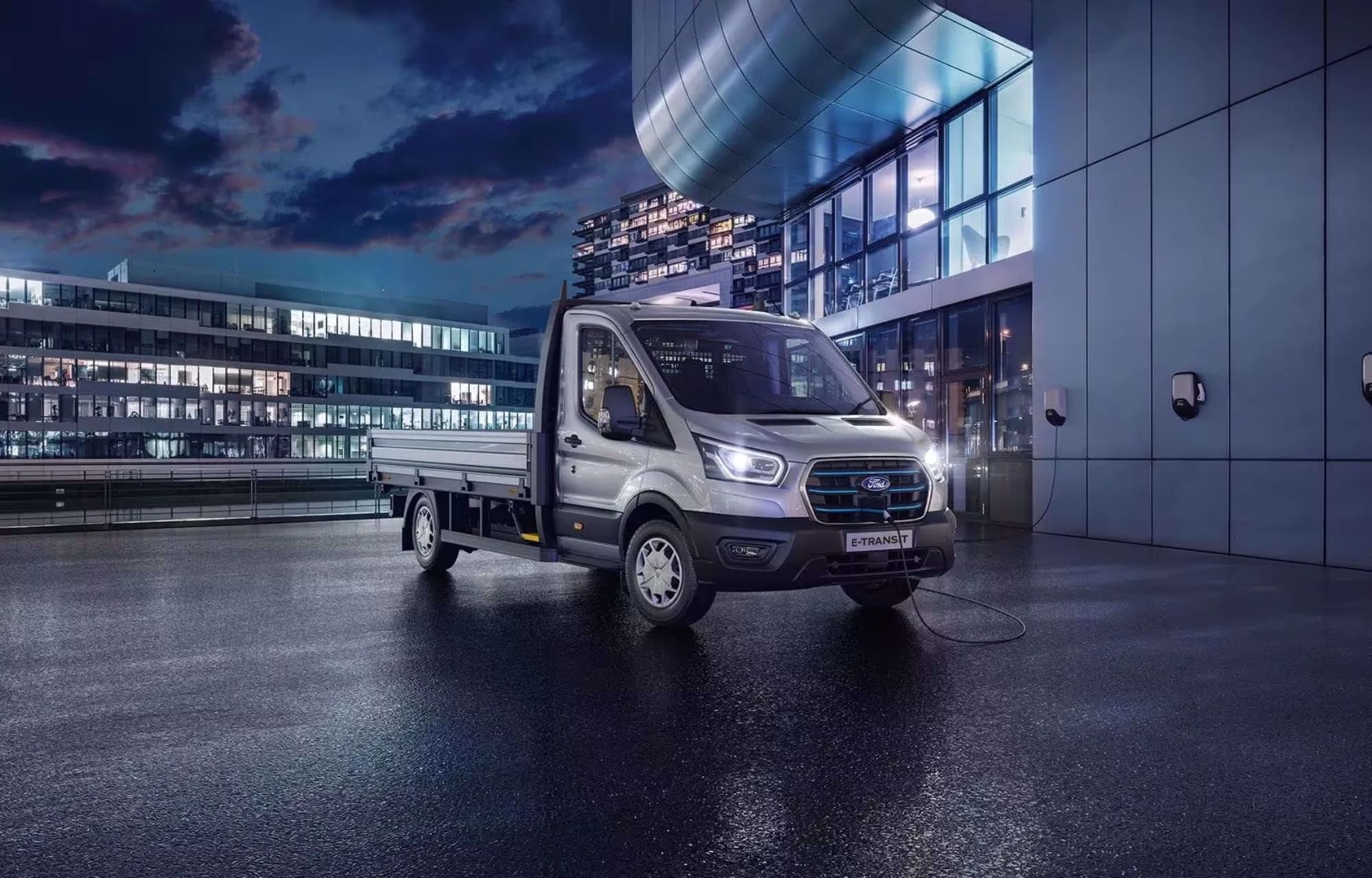 Ford E-Transit parabrisas