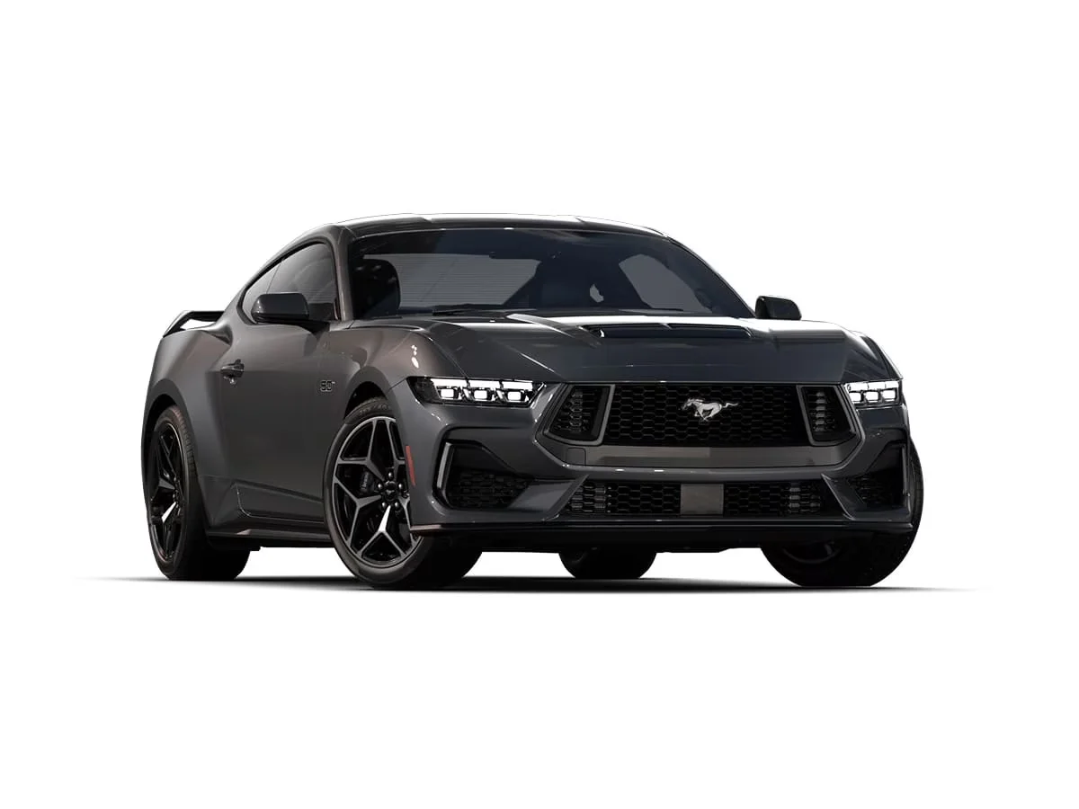 Ford Mustang GT Trasera color Gris oscuro