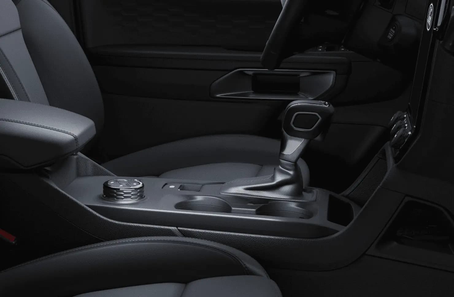 Ford Ranger interior - Palanca de cambios