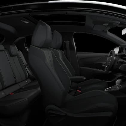 Peugeot 208 interior - Asientos