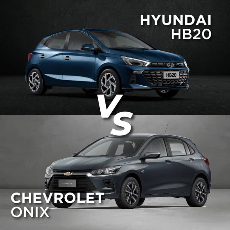 Hyundai HB20 vs Chevrolet Onix