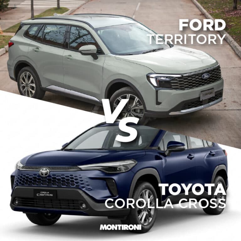 Nueva Ford Territory vs Toyota Corolla Cross