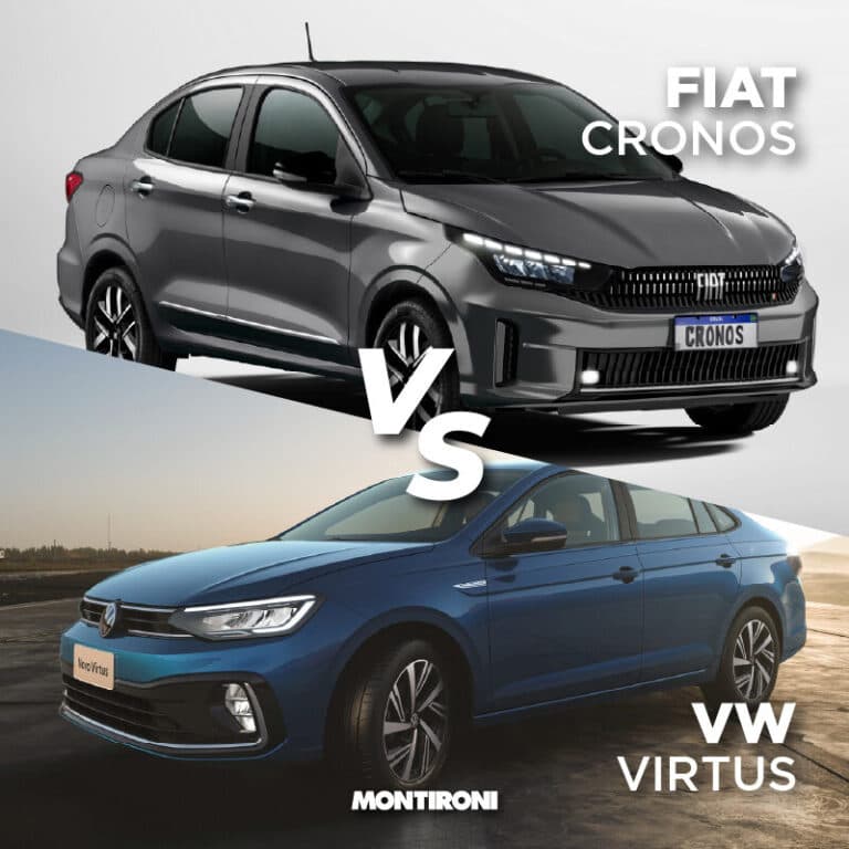 Fiat Cronos vs VW Virtus