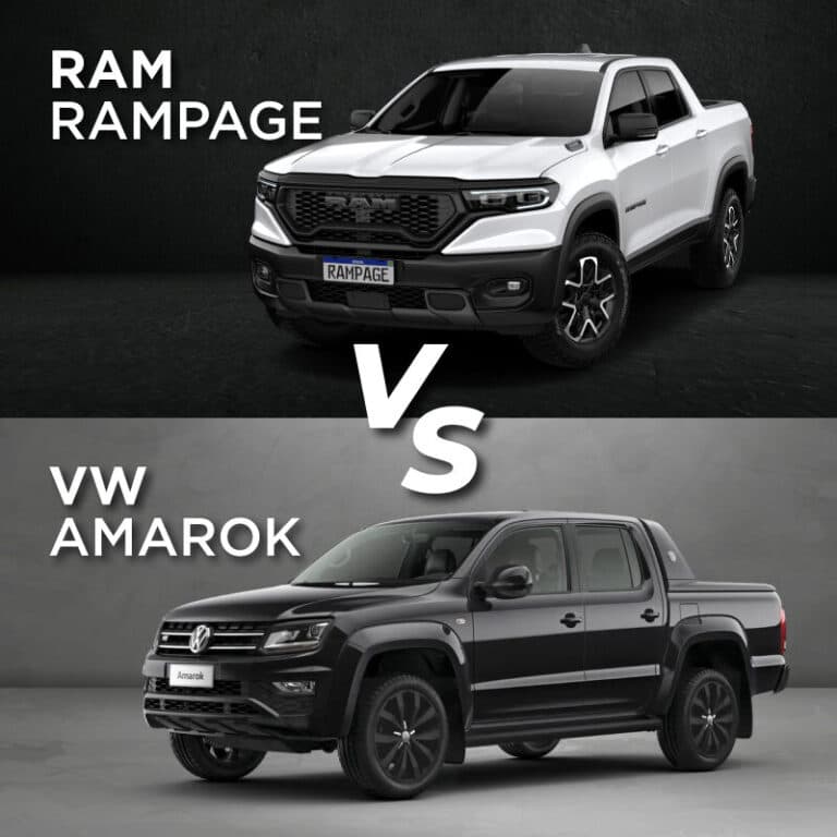 VW Amarok V6 vs RAM Rampage