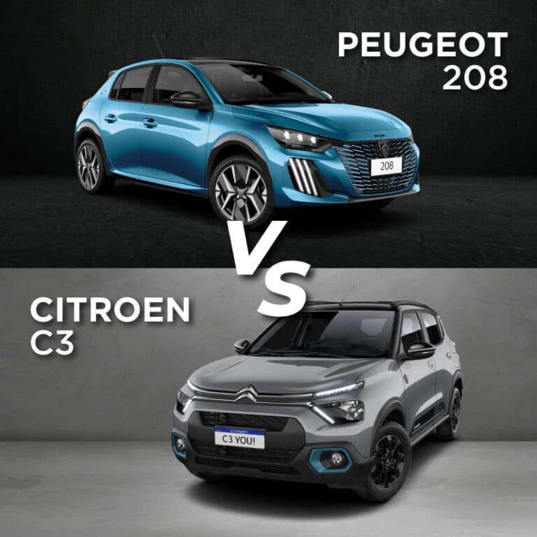 Peugeot 208 vs Citroën C3