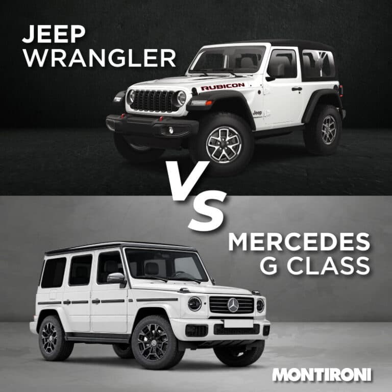 Jeep Wrangler vs Mercedes G-Class