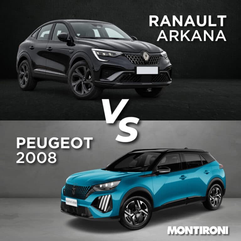 Renault Arkana vs Peugeot 2008
